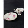 Image 8 : 4 Vintage Fine Bone China, England, Cups & Saucers Incljuding  2 Elizabethan