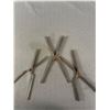 Image 2 : 3 Pairs of Antique Iron Hair Curling Items