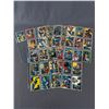 Image 1 : 1989 Deluxe Reissued 1966 Topps "Batman" #1-55 Collector Cards In Binder Card Sheets