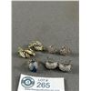 Image 2 : Variety Vintage Rhinestone Jewelry, Brooches, Earrings, Ring