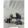 Image 2 : First Nation Inuit Eskimo Sculpture & Aardika Collection Of Ornaments Designed In Canada