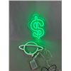 Image 2 : Lot of 3 Pictures and a Neon Dollar Sign