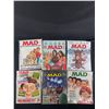 Image 1 : Lot of 6 Vintage Mad Magazines