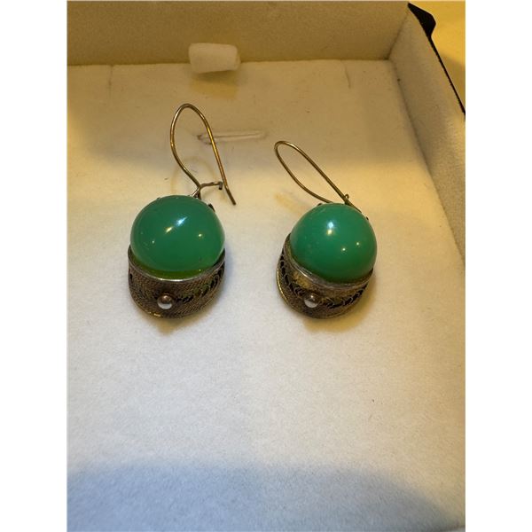 Estate earrings stamped sterling