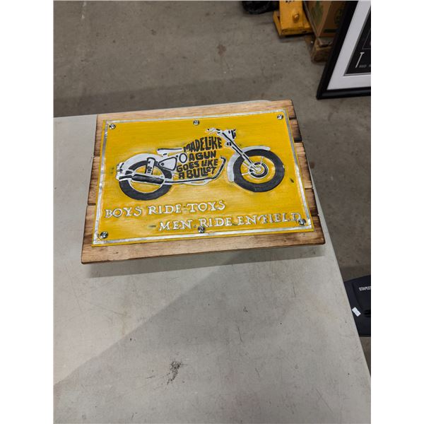 Boys ride toys sign