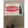 Image 1 : Coca-Cola rustic sign