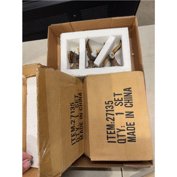 Eagle figurines