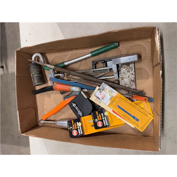 Files and Sabre sawblades, etc.