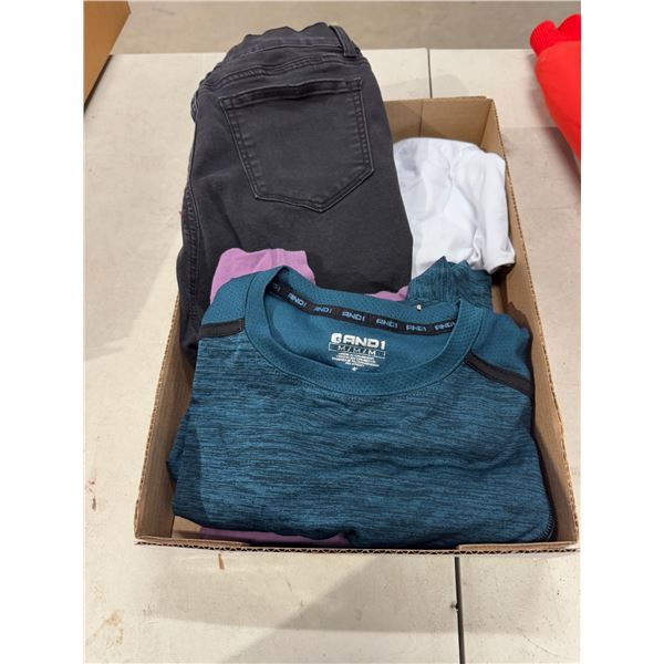 Assorted clothing size medium