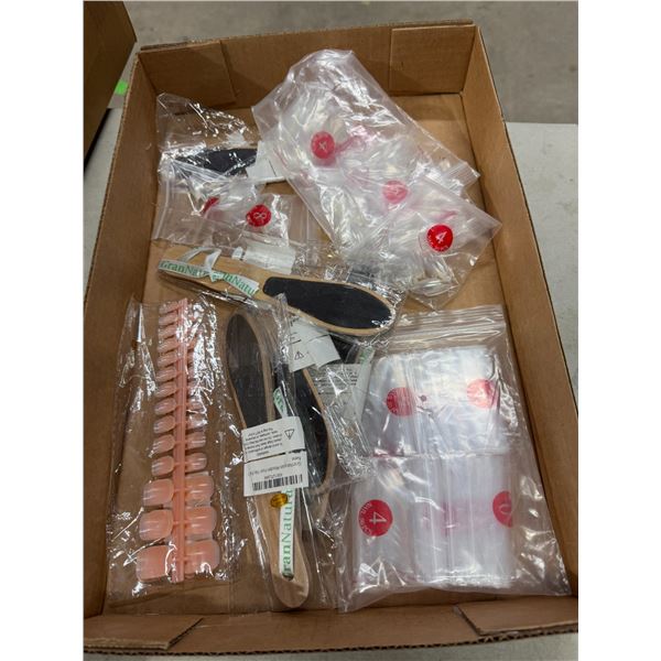 Assorted nails and other items