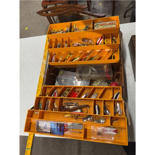 Fenwick tacklebox and contents