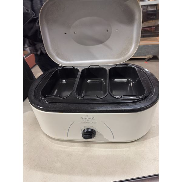 Rival 18 quart roaster oven