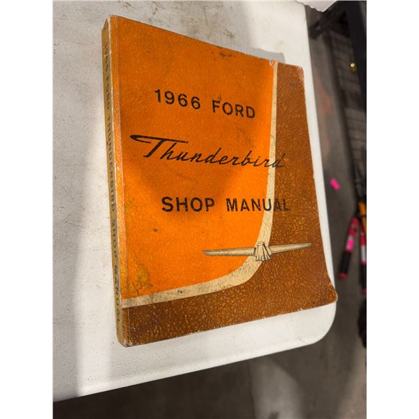1966 Ford Thunderbird shop manual