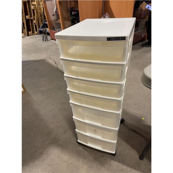 Rolling storage drawers