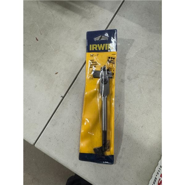 Erwin 7/8 inch –3 inch large lock head adjustable wood bit