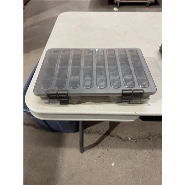 Plano guide storage container