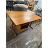 Image 1 : Teak Desk drawers 55" x 31 1/2" x 30" tall