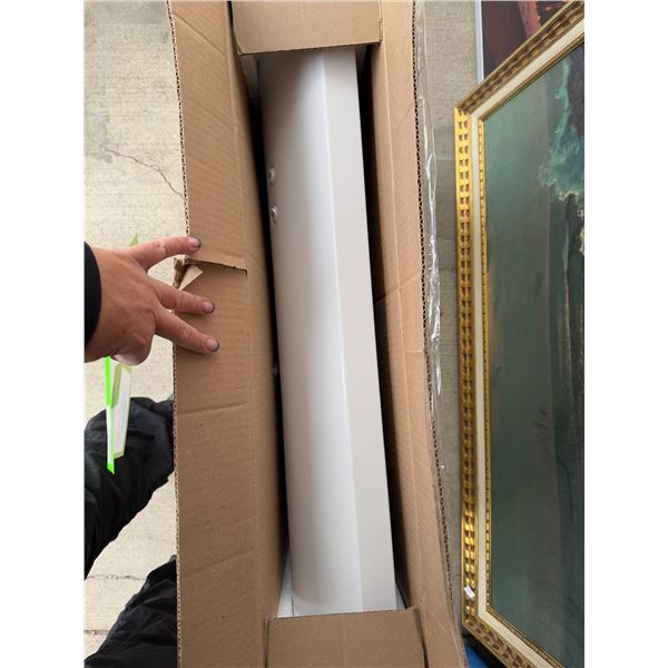 New white range hood