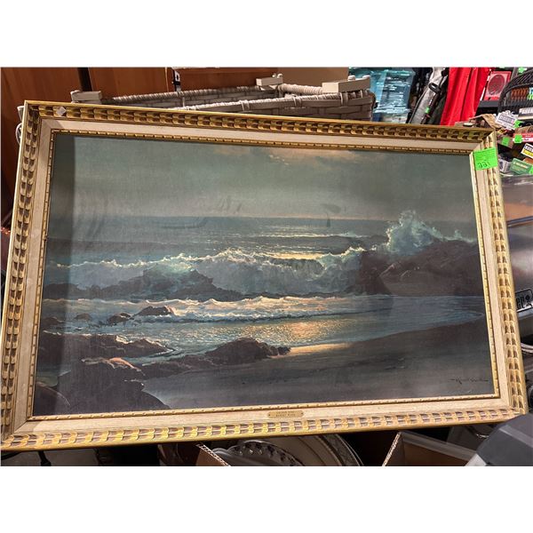 Golden surf Robert Wood artwork