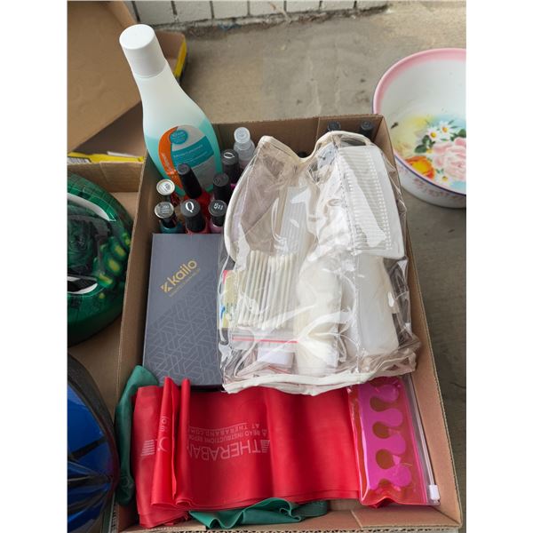 Nail polish and other health and beauty items