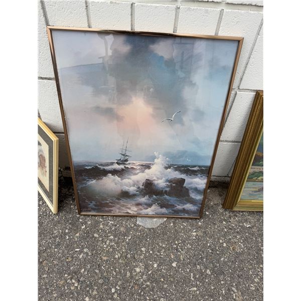 Ocean scene while hanging