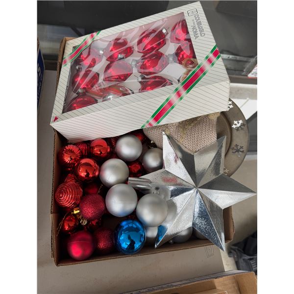 Christmas ornaments and decor