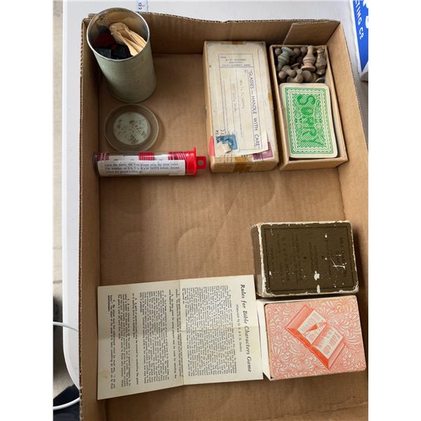 Assorted games vintage