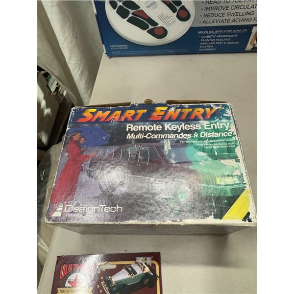 Smart entry, remote keyless entry