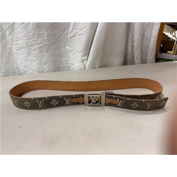 Louis Vuitton belt authenticity up to buyer to verify
