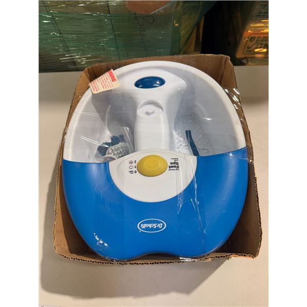 Dr. Scholls foot bath