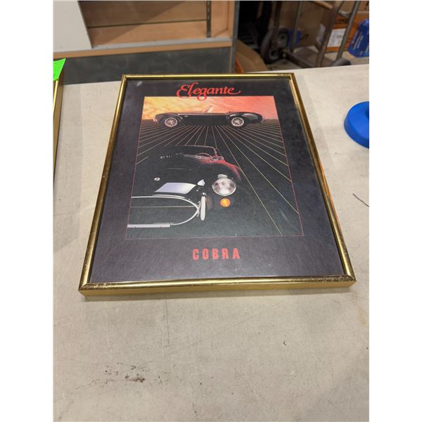 Elegant cobra wall hanging