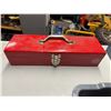 Image 1 : Red metal toolbox
