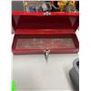 Image 2 : Red metal toolbox