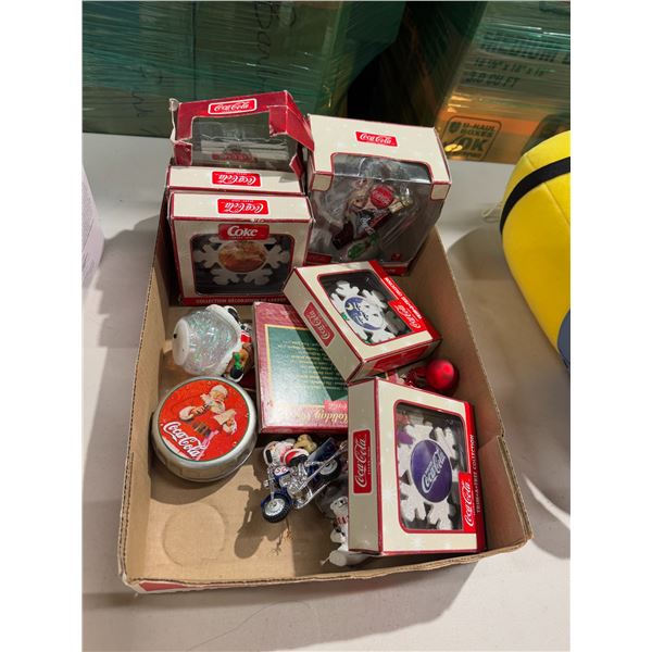 Coca-Cola ornaments