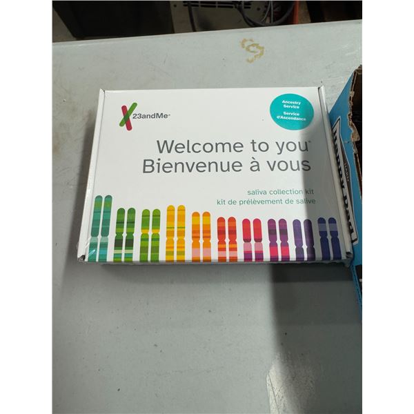 New sealed saliva collection kit