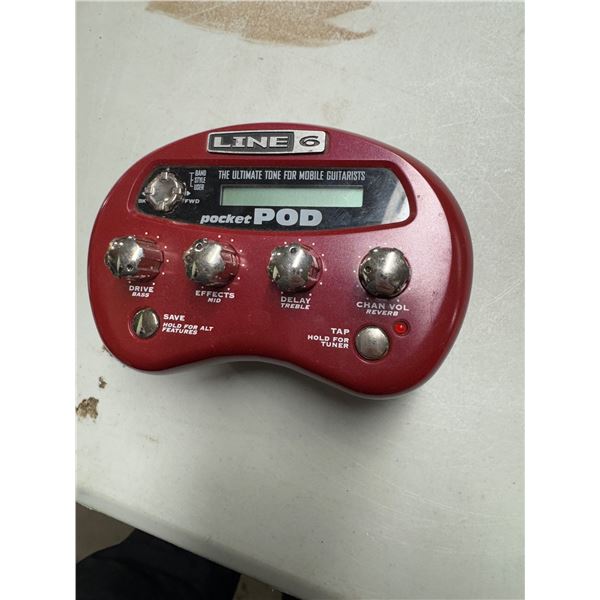 Line 6 pocket pod the ultimate tone for mobile guitarists