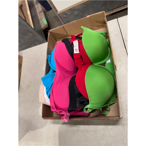 Bras assorted size 34D Ish