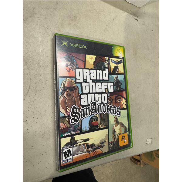 Xbox grand theft auto game