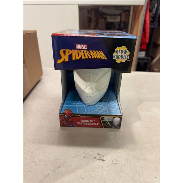 Marvel Spider-Man, color me, and glow kit