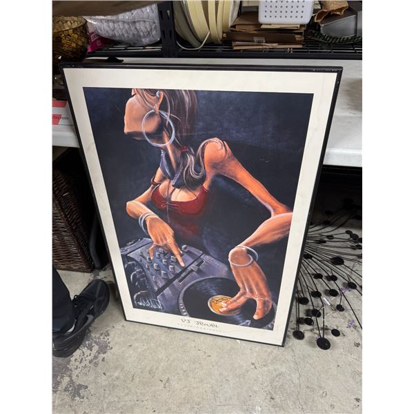 DJ Jewel wall hanging