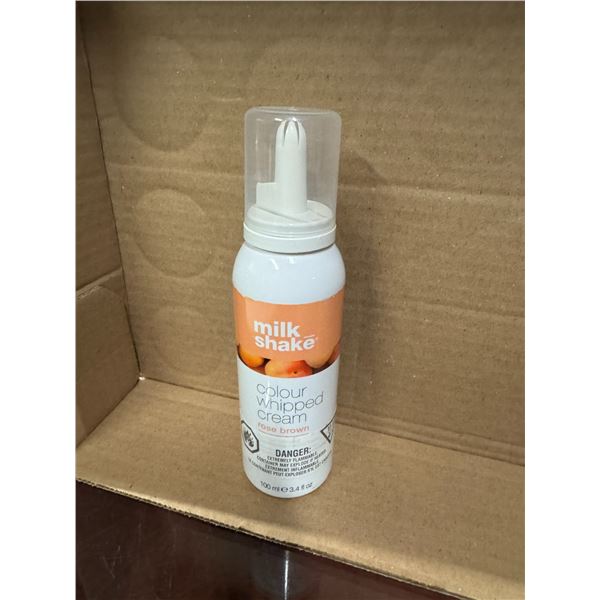 Milkshake color whip, rose brown