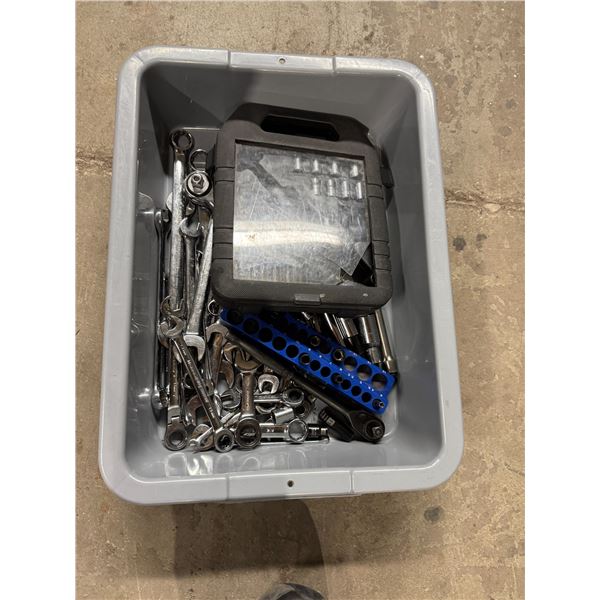 Assorted wrenches, other tools