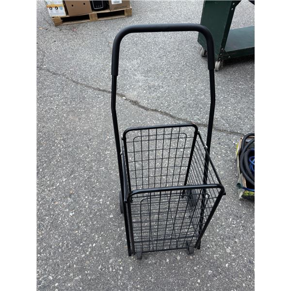 Folding rolling cart