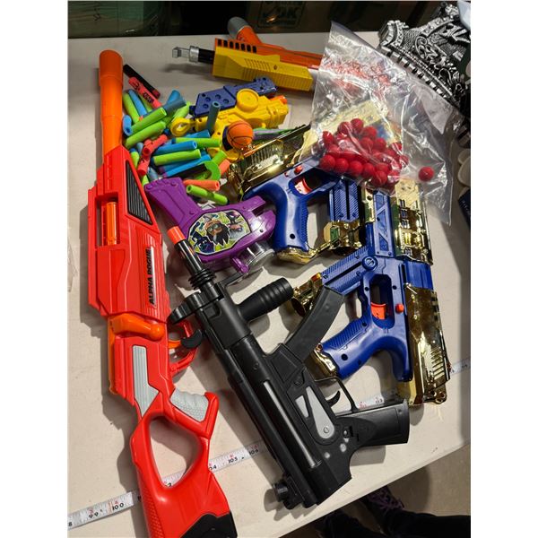 Miscellaneous toy, guns and