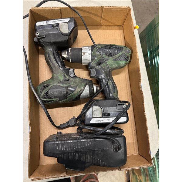Hitachi drills and charger