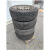 Image 1 : Tires on rims 215/65R 16 snowflake
