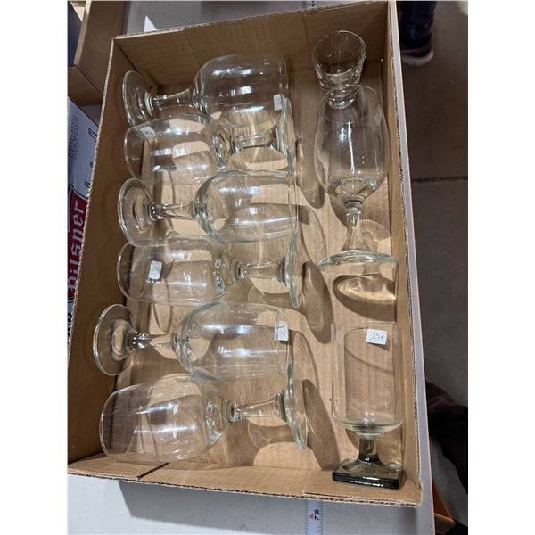 Wine glasses