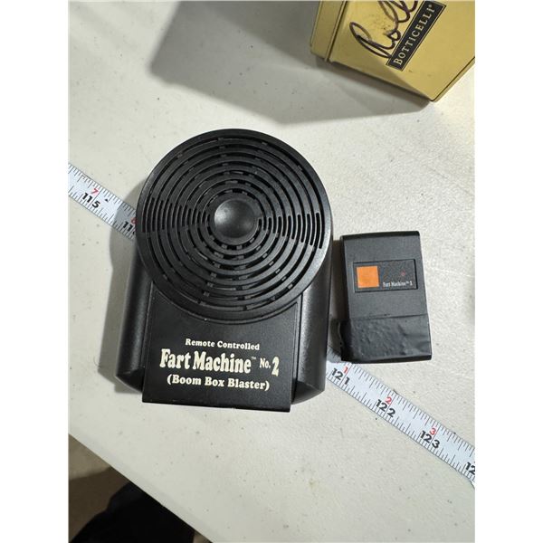 Fart machine with remote control