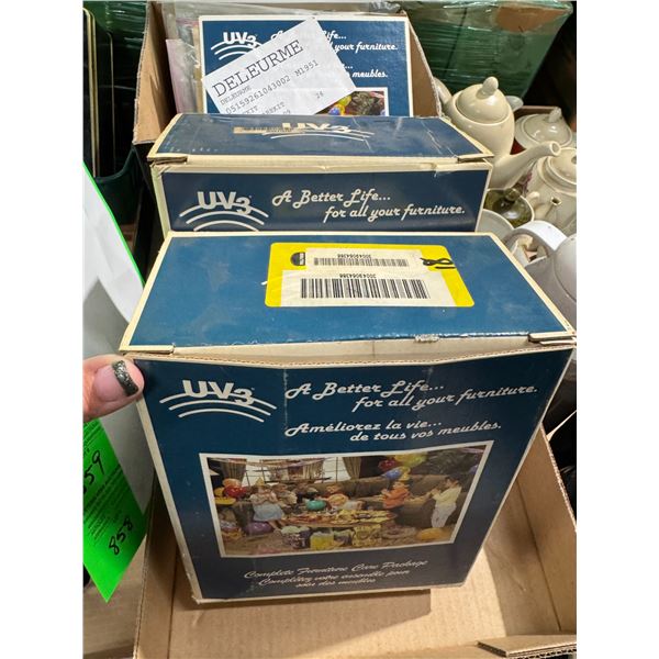 Complete Furniture care three boxes
