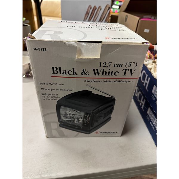 Black and white TV